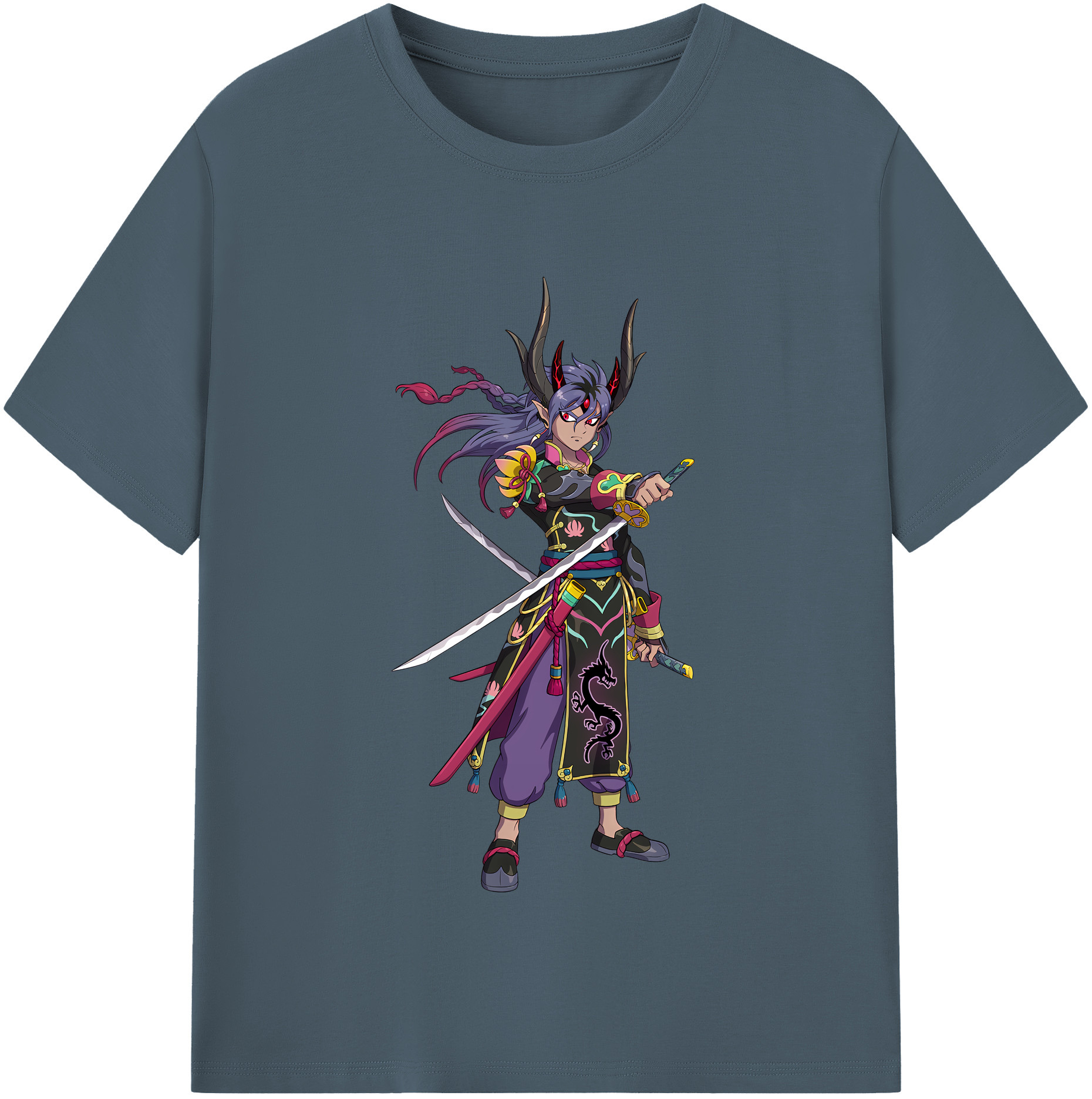 （画像用） 妖怪ウォッチ Yo-kai Watch 綿100％半袖Tシャツ（フロントプリント）